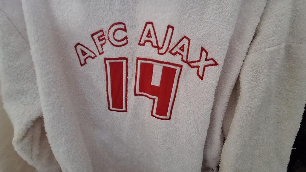 Ajax badjas maat 158/164, Kinderen en Baby's, Kinderkleding | Maat 158, Ophalen of Verzenden, Gebruikt, Jongen of Meisje, Overige typen
