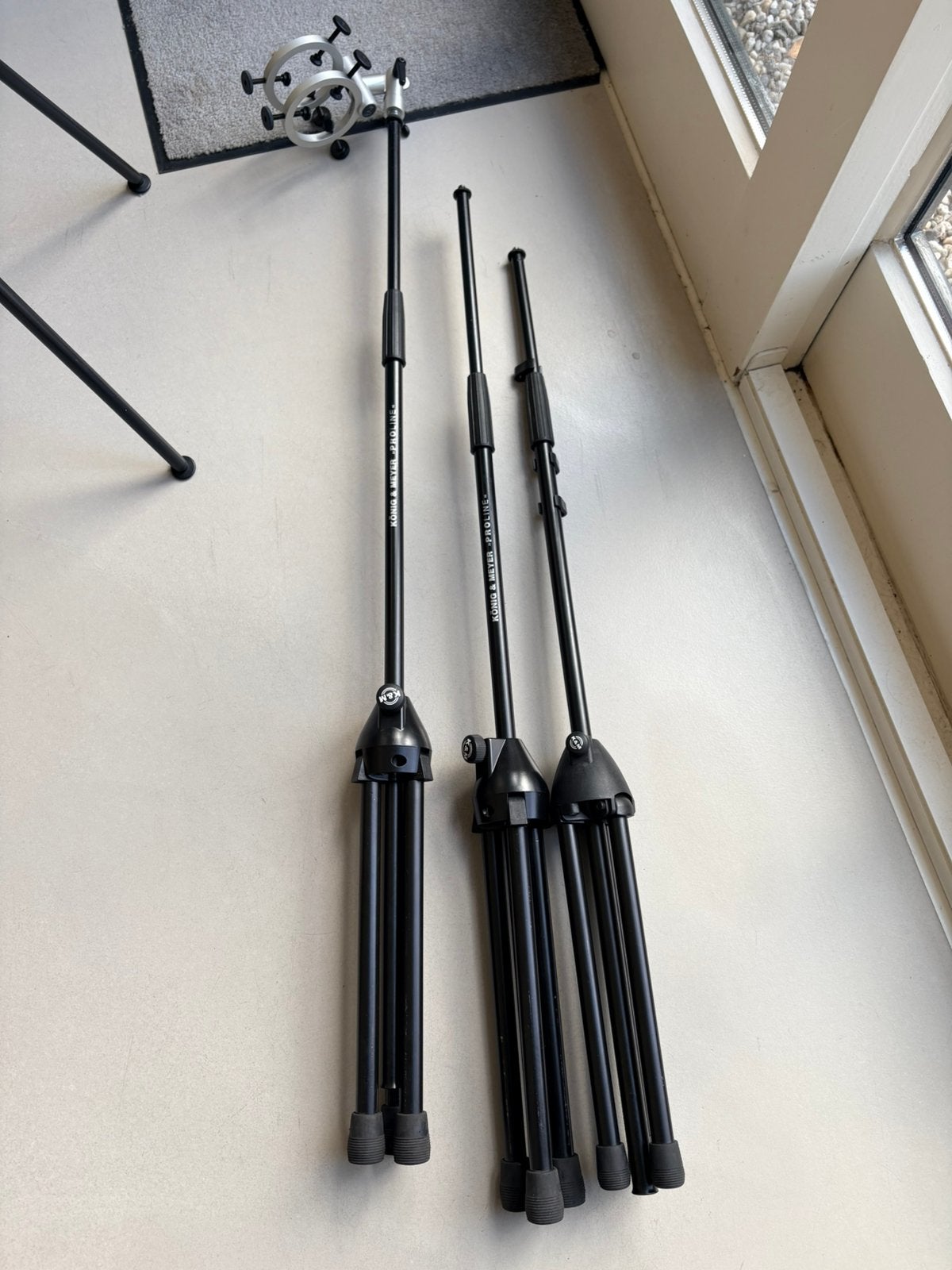 3x Konig en Meyer Pro Line statief standaard, Ophalen of Verzenden, Zo goed als nieuw