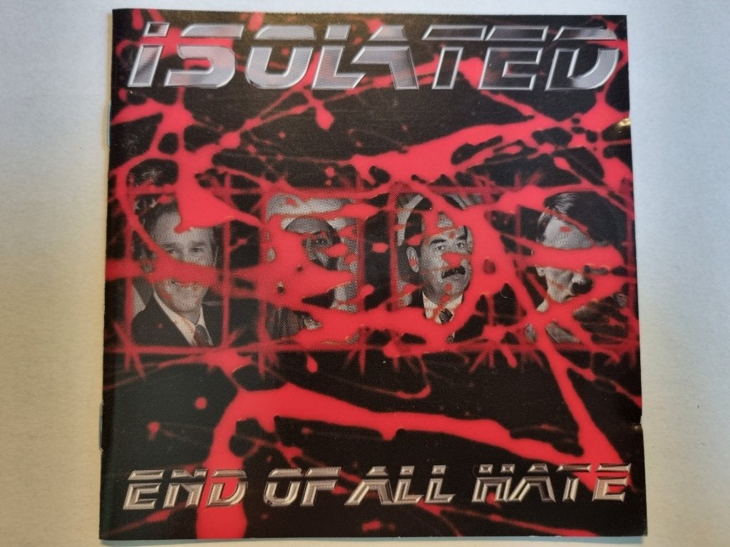 CD Isolated - End Of All Hate (2005, Duitse metal), Inclusief boekje, Metal, Gebruikt, Ophalen of Verzenden