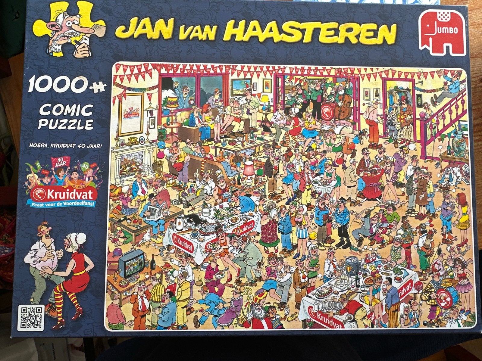 Jan van Haasteren Comic Puzzel 1000 stukjes - Kruidvat, Ophalen of Verzenden, 500 t/m 1500 stukjes, Zo goed als nieuw, Legpuzzel