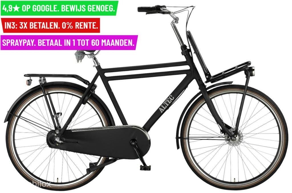 Herenfiets Altec Retro Transport 28"/57cm/3ver - Garantie