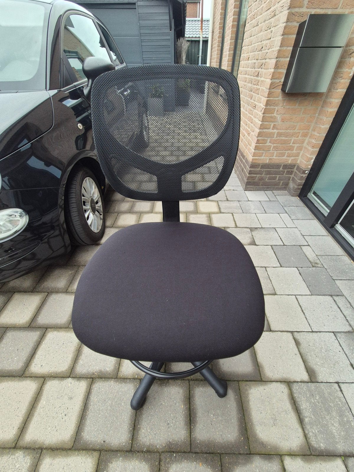 Ergonomische bureaustoel Songmics, Ophalen, Zo goed als nieuw, Zwart