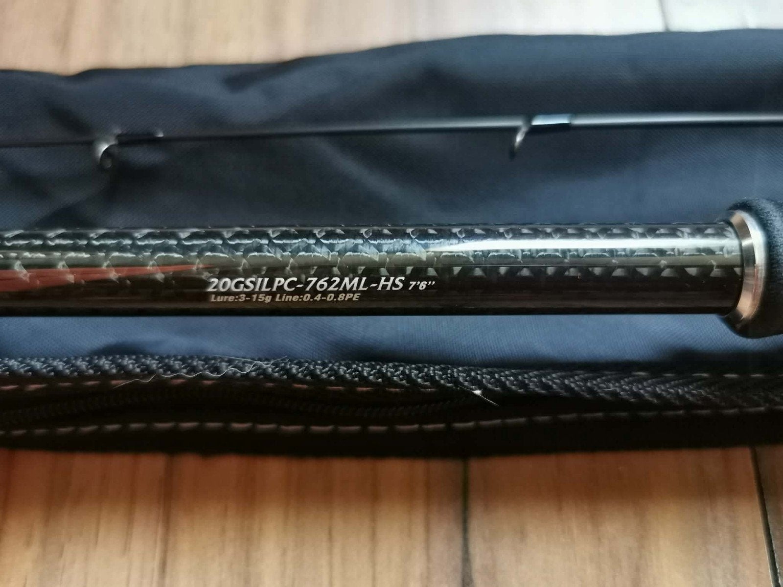 Graphiteleader Silverado Prototype 20GSILPC-762ML-HS hengel, Watersport en Boten, Ophalen of Verzenden, Zo goed als nieuw, Complete hengel