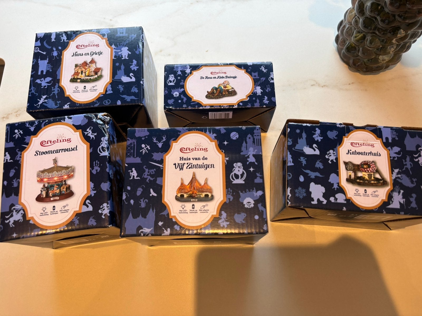 Efteling miniaturen, Ophalen, Nieuw, Beeldje of Poppetje