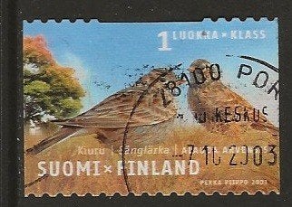 Finland 16, mussen, Verzenden, Finland, Gestempeld