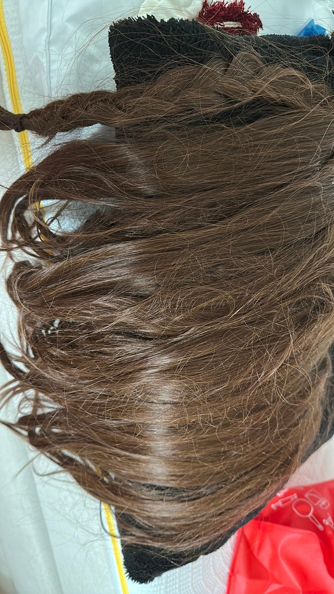 HAAREXTENSIONS  9 stuks, Ophalen of Verzenden, Nieuw, Pruik of Haarverlenging