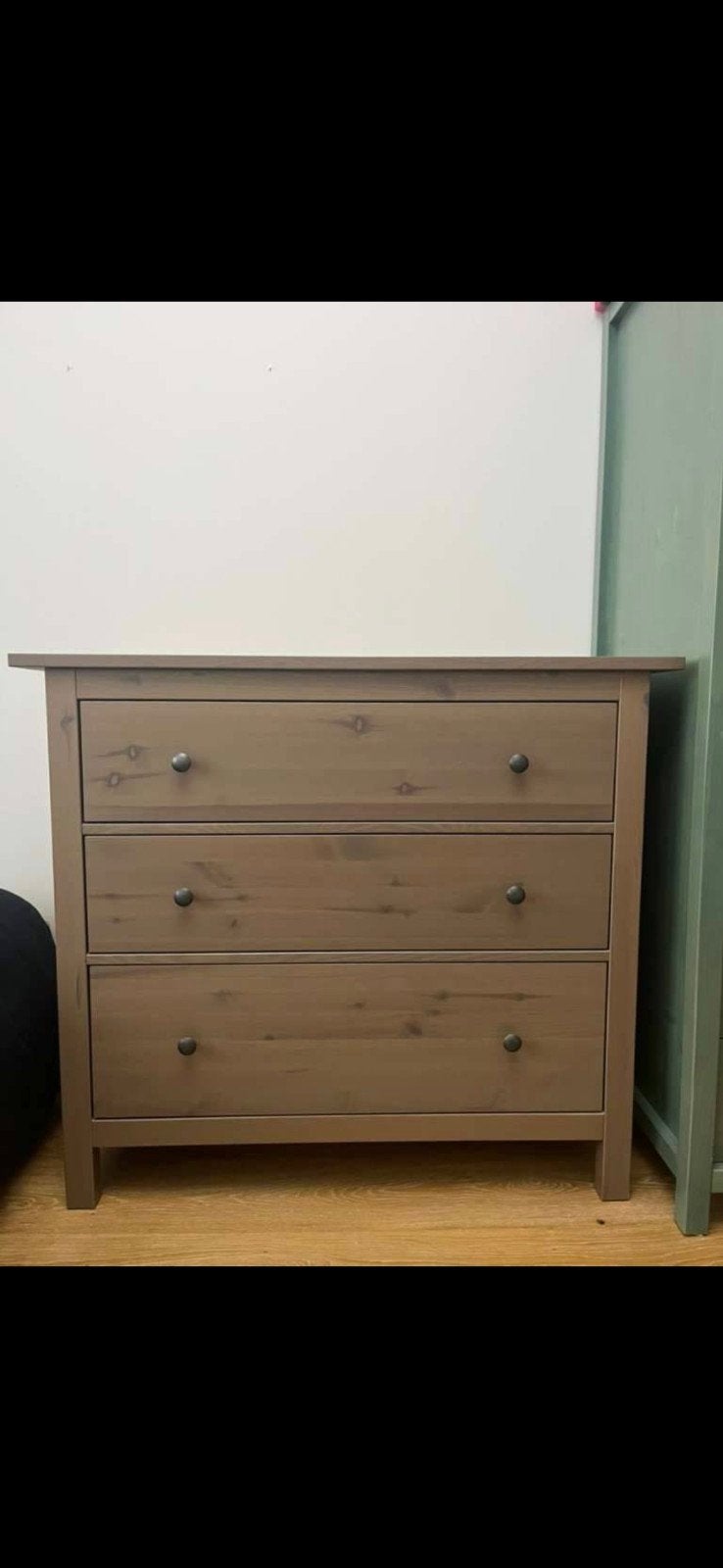 IKEA Hemnes ladekast met 3 lades, Ophalen, Gebruikt, 100 tot 150 cm, 50 tot 100 cm