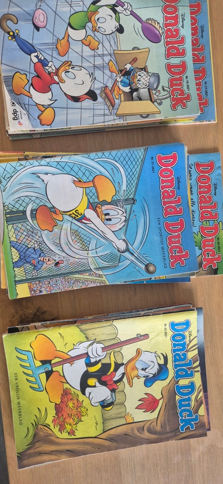 Donald duck 2021, Meerdere comics, Ophalen of Verzenden, Gelezen, Europa