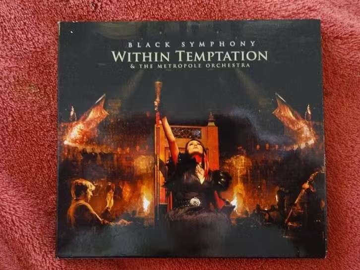 2CD Within Temptation The Metropole Orchestra Black Symphony, Ophalen of Verzenden, Zo goed als nieuw, Boxset, Overige genres