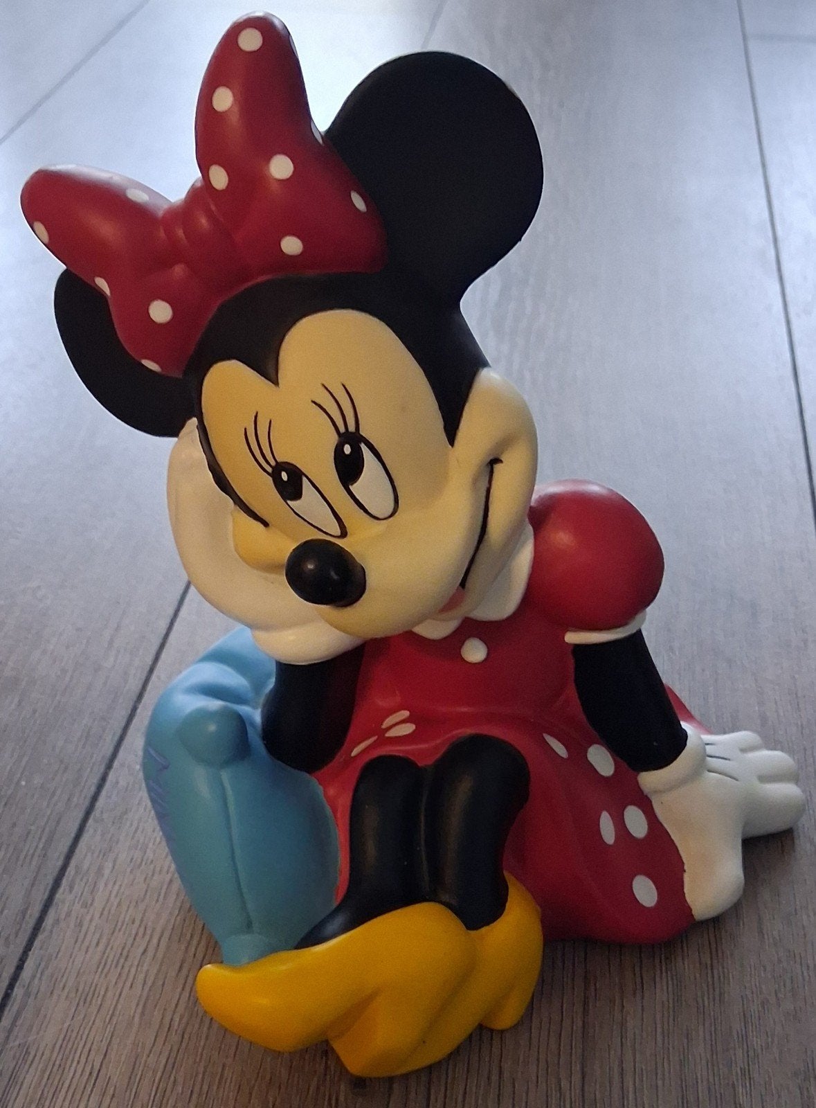 Disney minnie mouse spaarpot, Ophalen of Verzenden, Mickey Mouse, Zo goed als nieuw, Beeldje of Figuurtje