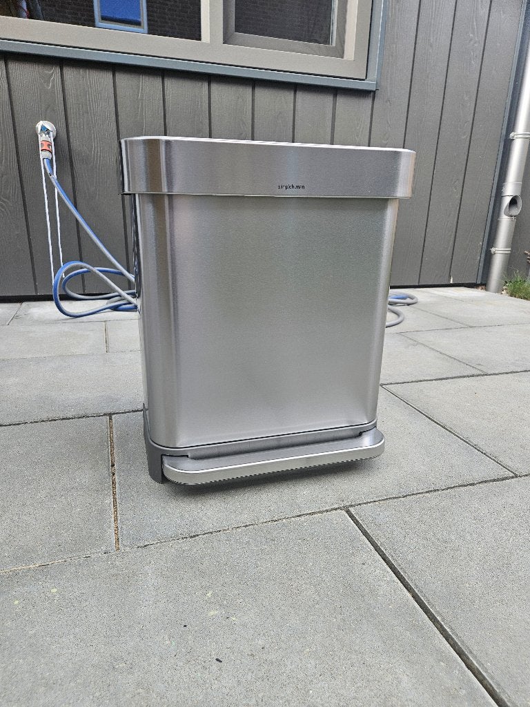 Prullenbak 30 liter, Huis en Inrichting, Ophalen, 50 – 75, Met pedaal, Zo goed als nieuw