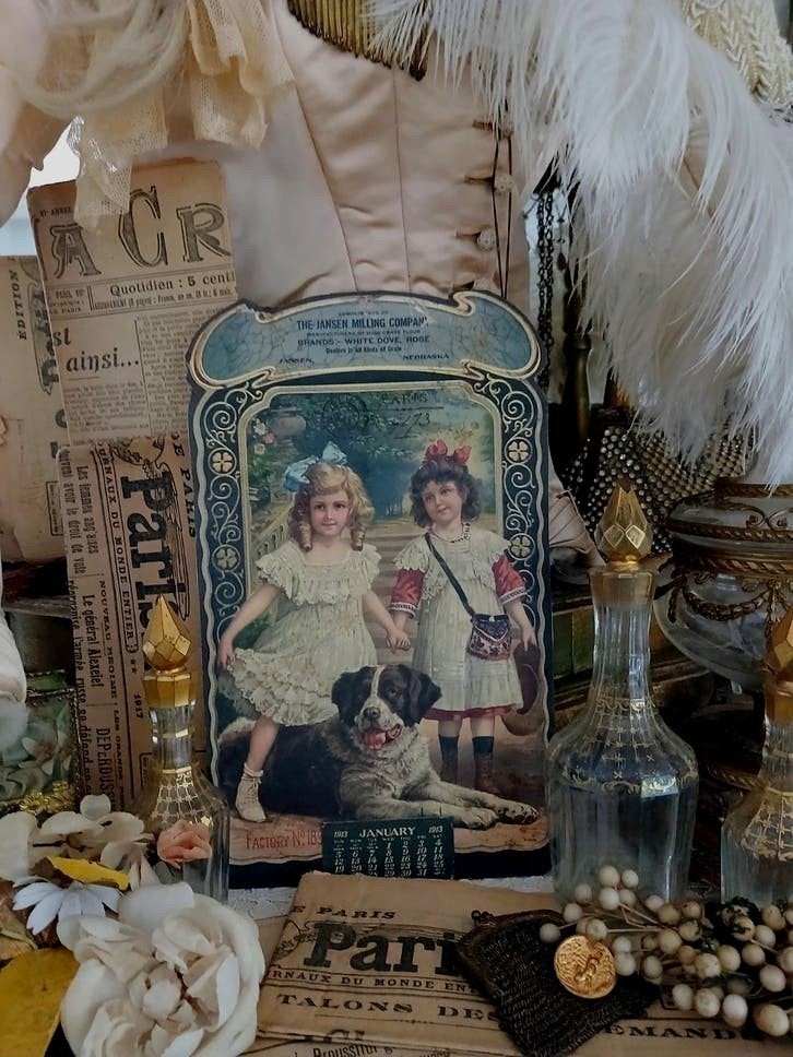 Victoriaanse kalender....1913, Verzenden