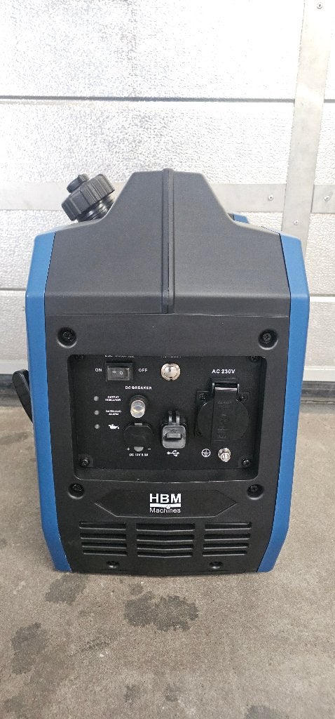 HBM 2000 Watt inverter aggregaat, generator 79 cc 230V
