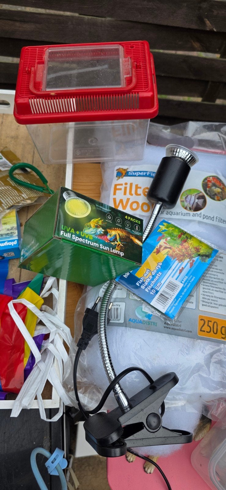 UV A en B lamp met reservelampjes, Ophalen of Verzenden, Zo goed als nieuw, Verlichting