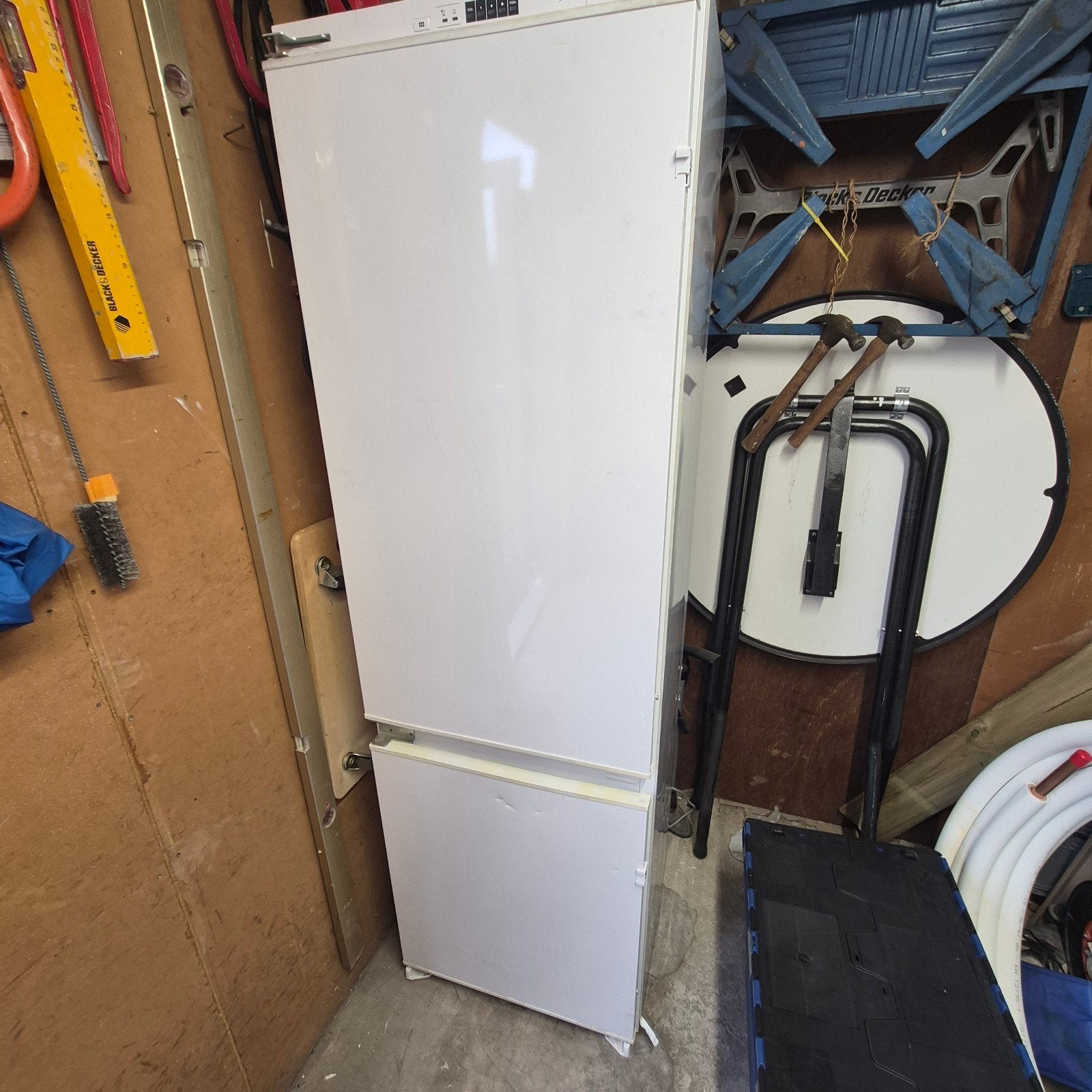 inbouw koel/vries combinatie, Gebruikt, 200 liter of meer, Met aparte vriezer, 45 tot 60 cm