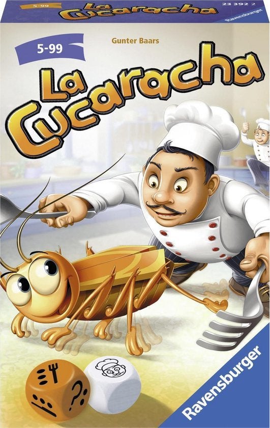 La Cucaracha Pocket, Ophalen of Verzenden, Zo goed als nieuw, Ravensburger, Een of twee spelers