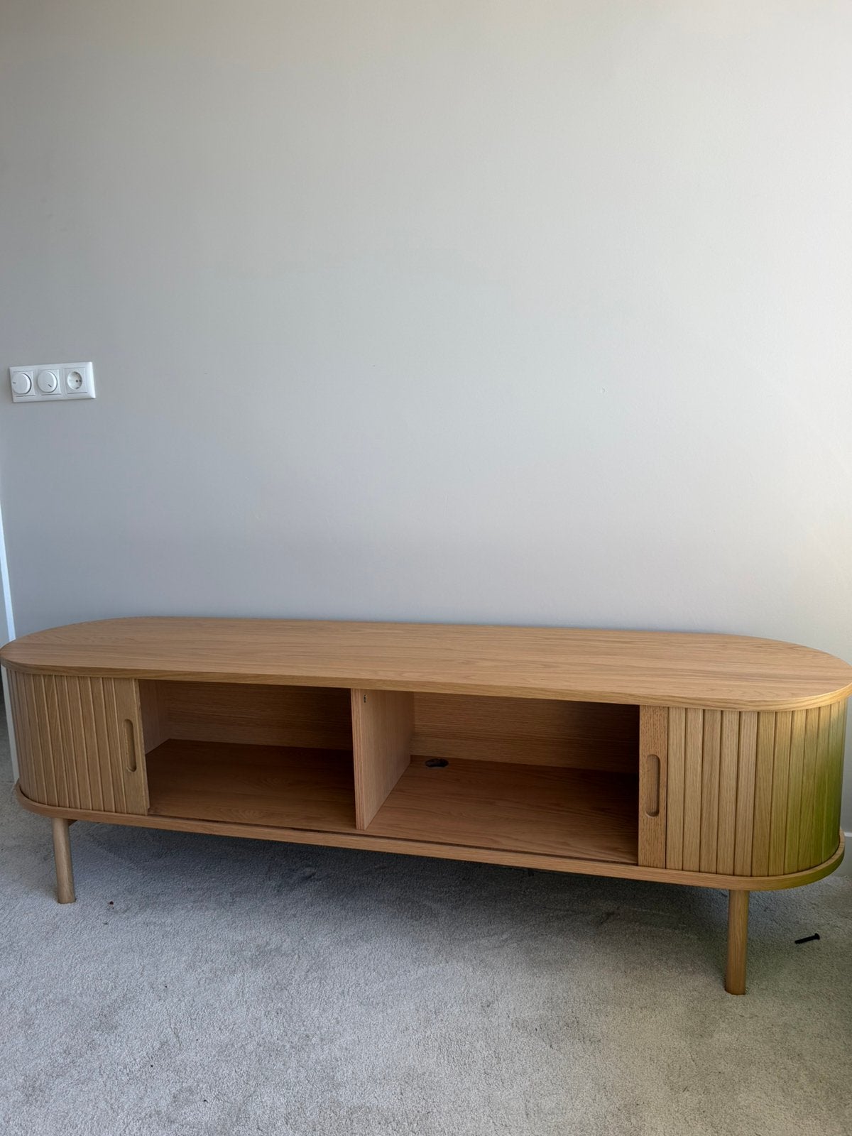 Tv meubel jysk nooit gebruikt!, Ophalen, 150 tot 200 cm, Nieuw, Minder dan 100 cm