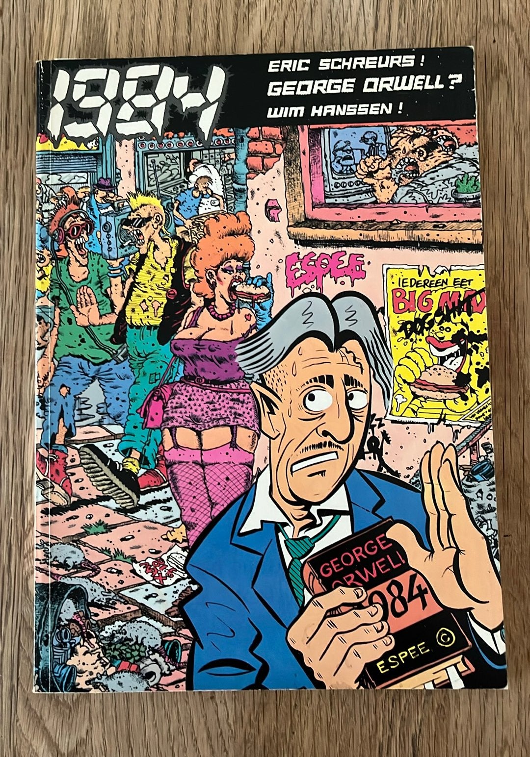2x vintage Eric Schreurs stripboek, Boeken, Meerdere stripboeken, Ophalen of Verzenden, Zo goed als nieuw