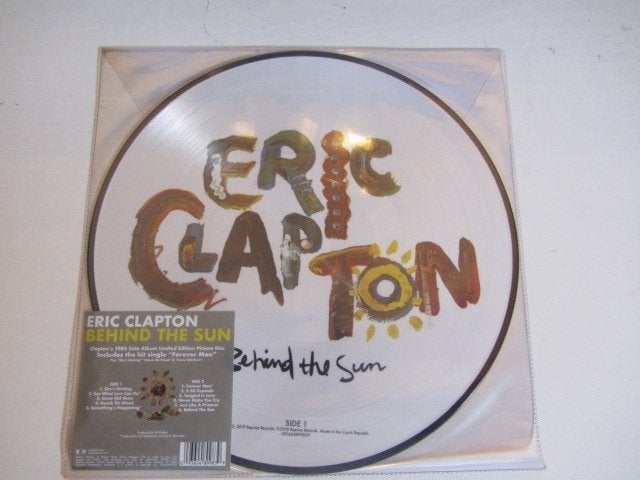 Eric Clapton LP Picture Disc Behind The sun, LP, Verzenden, 12 inch, Nieuw in verpakking