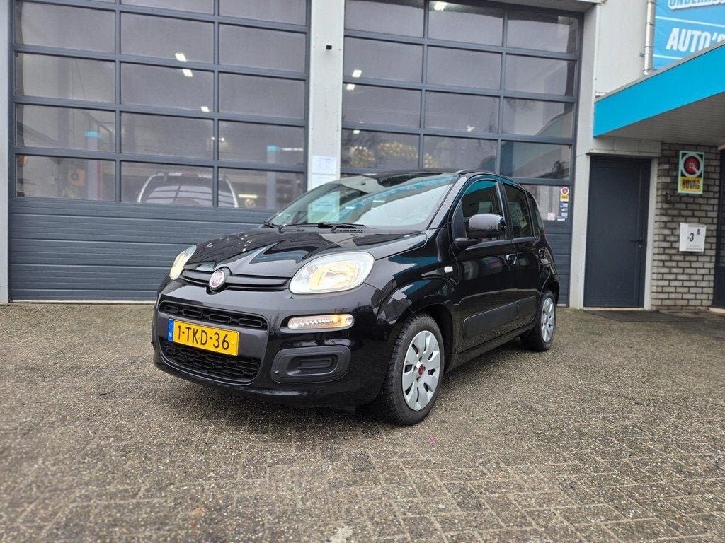 Fiat Panda 0.9 TwinAir Edizione Cool (bj 2014), Auto's, Fiat, Voorwielaandrijving, Gebruikt, Panda, Zwart