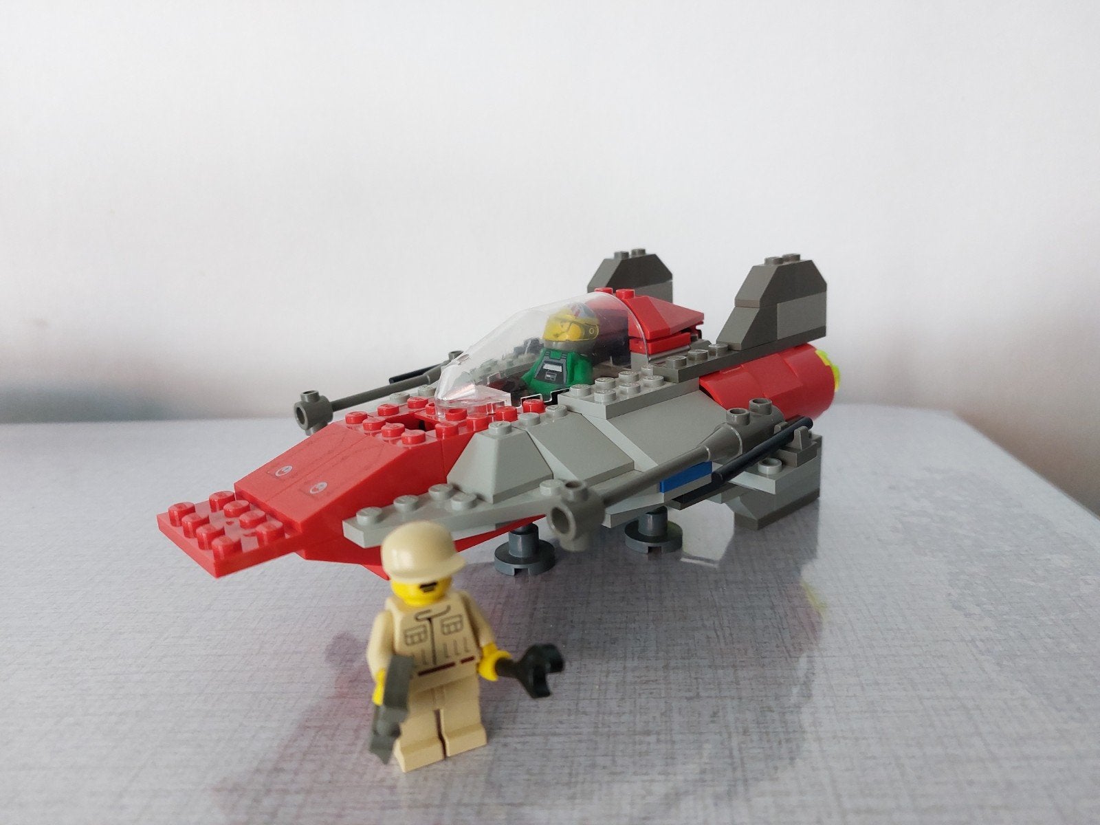 LEGO Star Wars 7134 A-Wing Fighter met minifiguren, Kinderen en Baby's, Speelgoed | Duplo en Lego, Zo goed als nieuw, Lego, Complete set