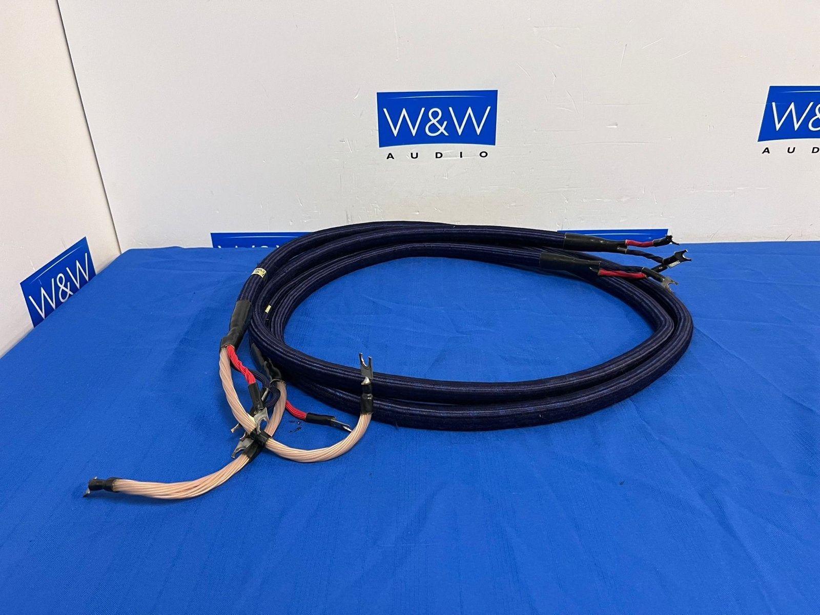 Yamamura M-6000 luidsprekerkabels - 2x 2,1 meter, Gebruikt, ., Ophalen of Verzenden, 2 tot 5 meter