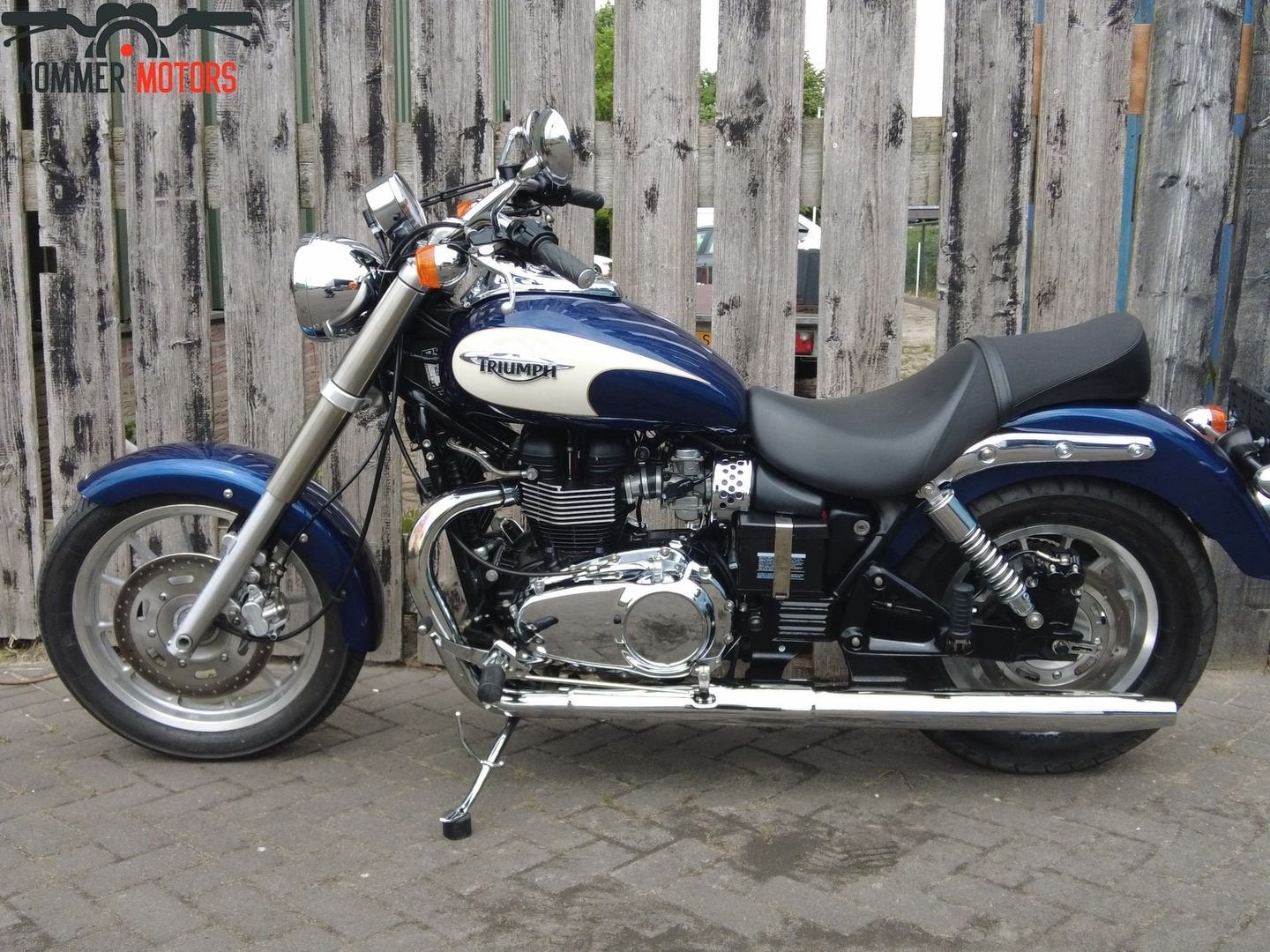 TRIUMPH BONNEVILLE AMERICA van 1e eigenaar (bj 2009), Motoren, Motoren | Triumph, 2 cilinders, Onbekend, Meer dan 35 kW, Onbekend