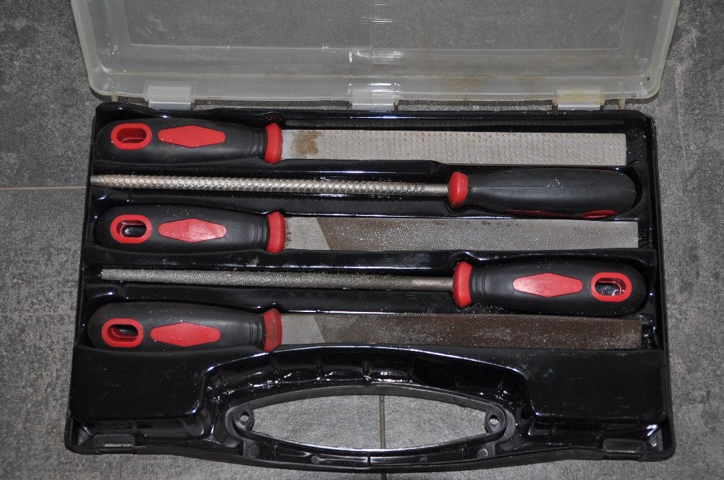 vijlenset 5 delig, Doe-het-zelf en Verbouw, Gereedschap | Handgereedschap, Ophalen of Verzenden, Nieuw, Vijl/Rasp, Overige merken