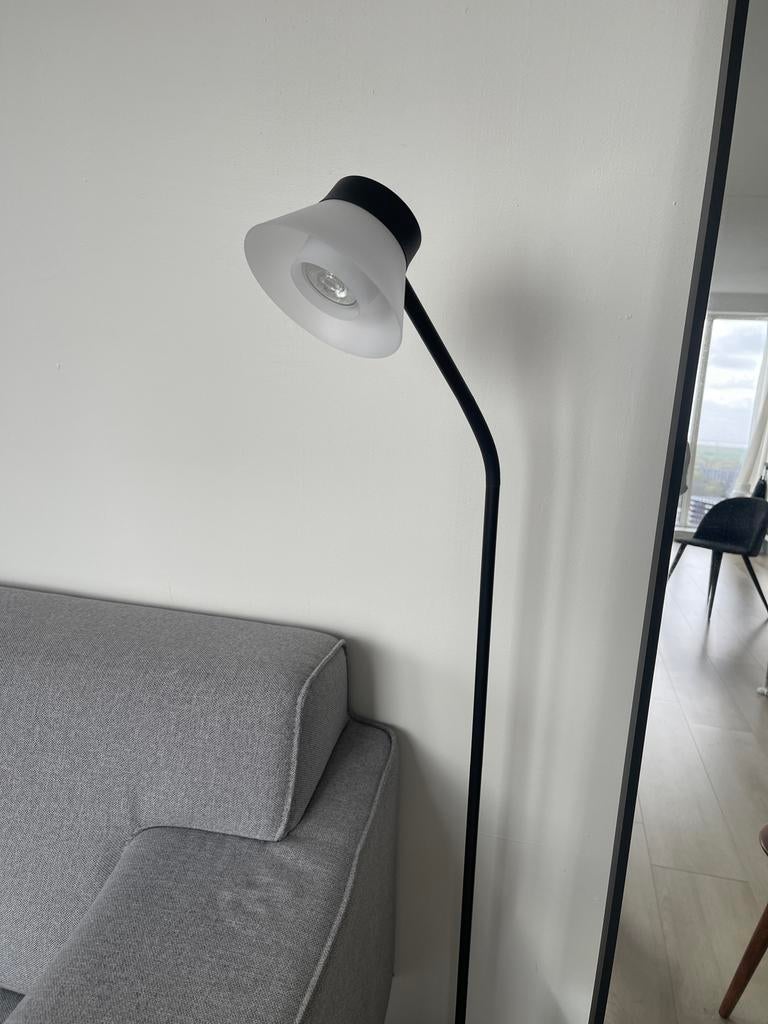 Sta lamp IKEA Sambord inclusief lampje, Ophalen, Zo goed als nieuw, Metaal, 150 tot 200 cm