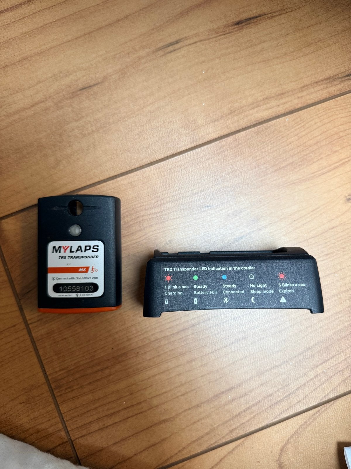 Mylaps TR2 Transponder, Ophalen of Verzenden, Gebruikt