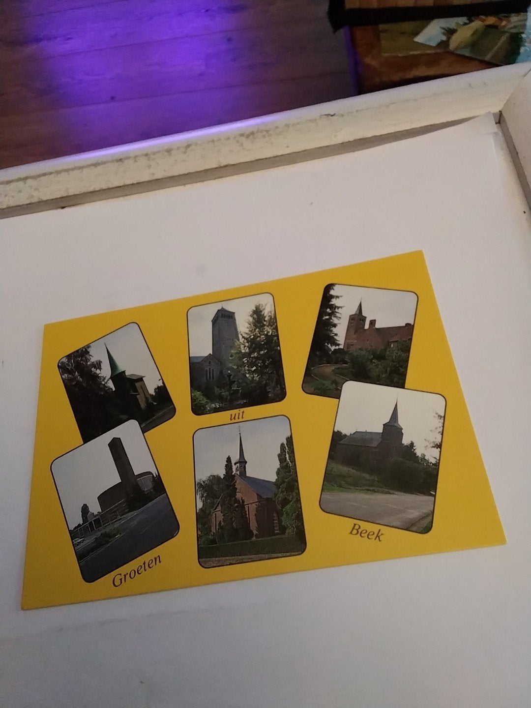 Ansichtkaart: De zes kerken in Groot Beek-L., Ophalen of Verzenden, Ongelopen