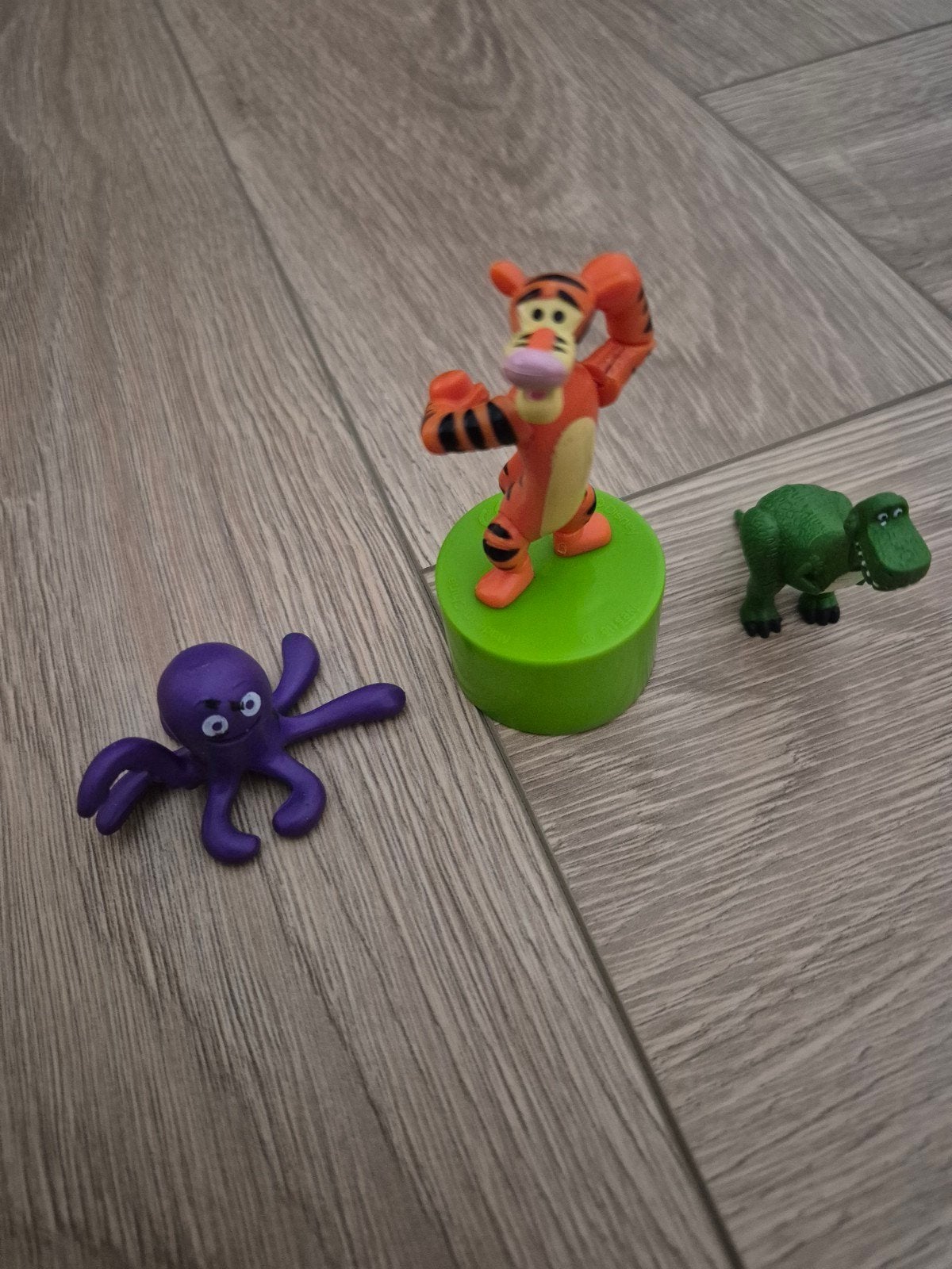 Leuke speelfiguren: Teigetje, octopus en dinosaurus, Ophalen of Verzenden