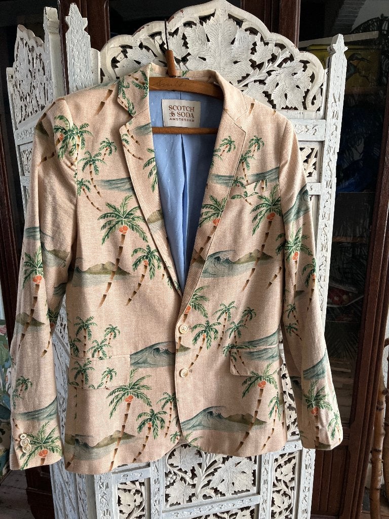 Scotch and Soda colbert maat s, Beige, Scotch & Soda, Ophalen of Verzenden, Zo goed als nieuw
