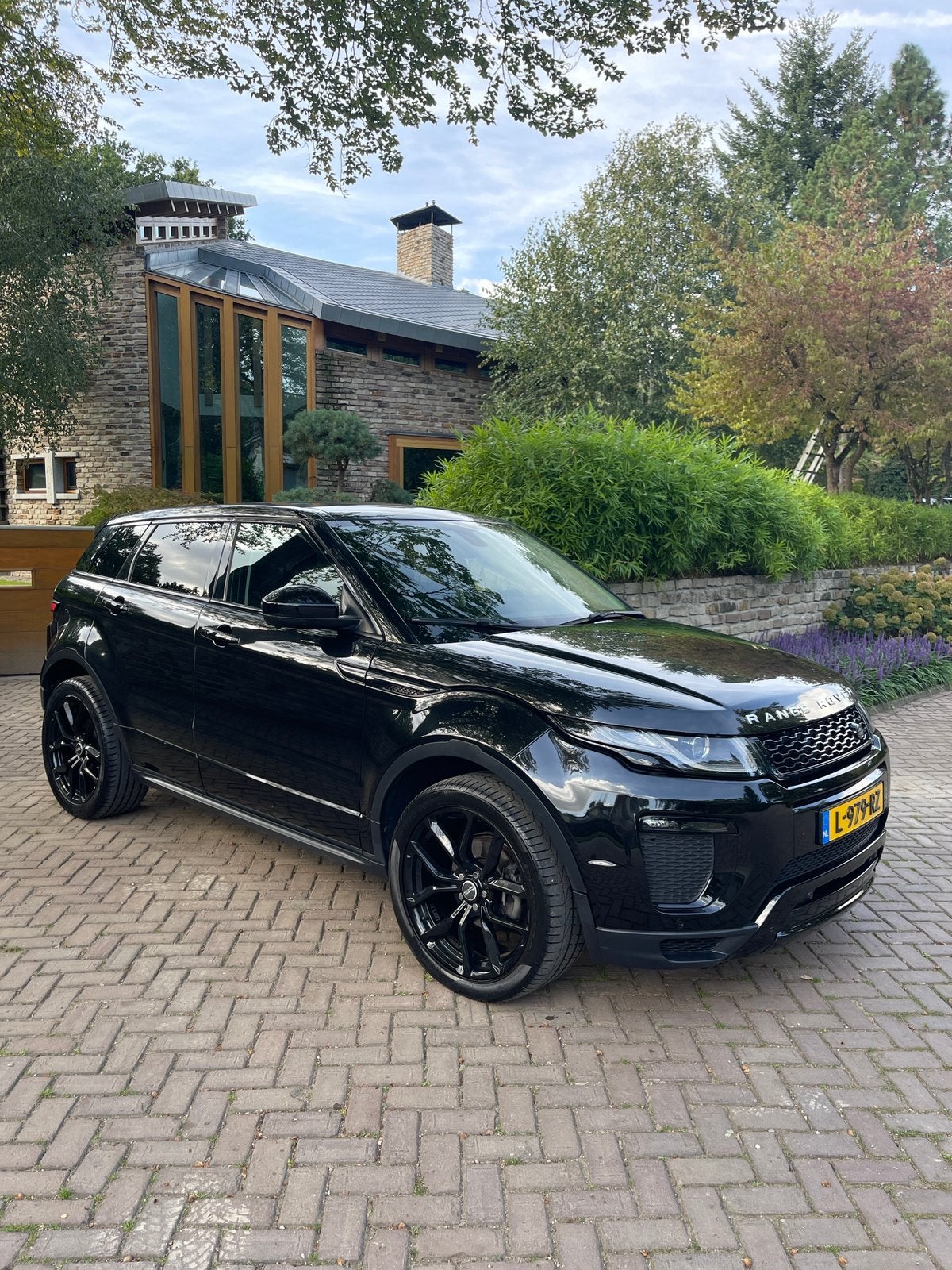 Land Rover 2015 Zwart / automaat / trekhaak / leer, Auto's, Automaat, Zwart, Navigatiesysteem, Zwart