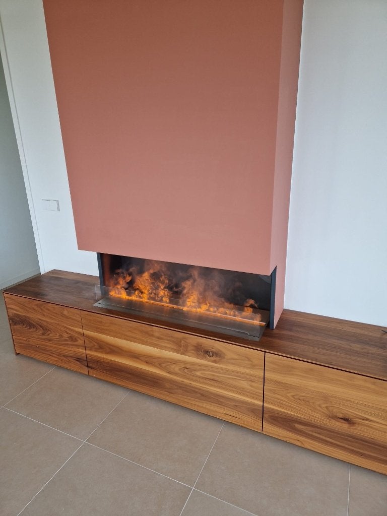 Magic - Fire openhaard, Huis en Inrichting, Ophalen, Zo goed als nieuw, Inbouwhaard, Elektrische haard