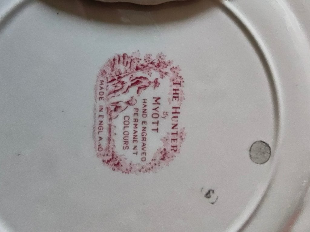 Vintage Engels gebakstel, Ophalen of Verzenden