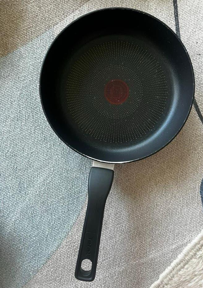 Tefal Koekenpan 24cm - Inductie Technologie, Ophalen, Inductieplaat, Aluminium, Zo goed als nieuw