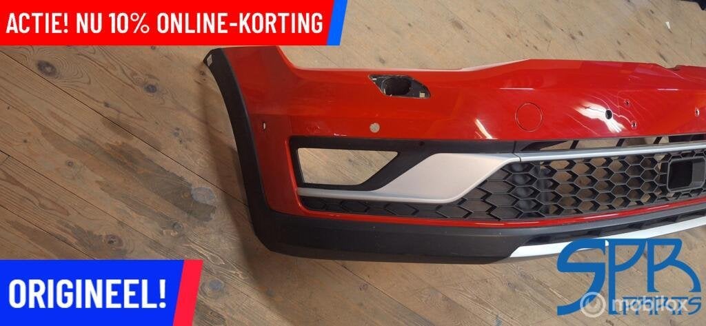 GOLF 7 VII ALLTRACK Voorbumper LY3D 6X PDC KOPLAMPSPROEIERS, Nieuw, Ophalen of Verzenden, Bumper, Volkswagen