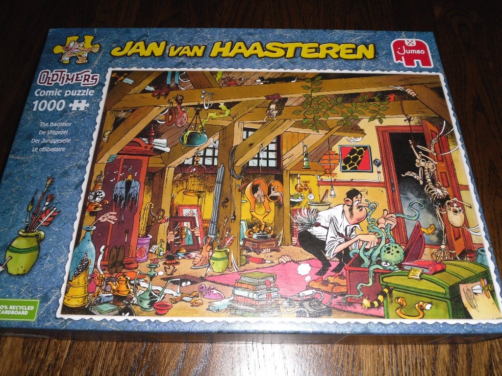 Legpuzzel v. Haasteren 1000 stukjes 6 stuks, Ophalen, 500 t/m 1500 stukjes, Zo goed als nieuw, Legpuzzel