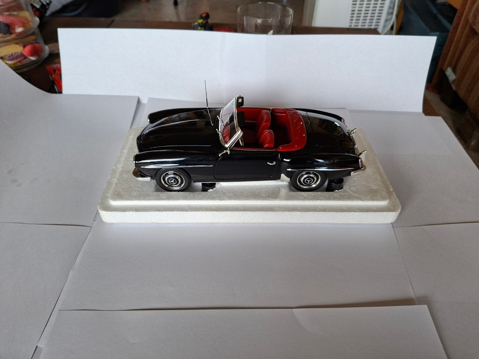 Minichamps 1955 Mercedes 190SL 1:18 190 SL, Ophalen of Verzenden, Nieuw, Auto, MiniChamps