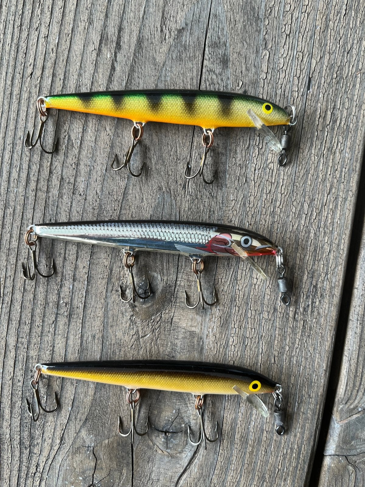 Set van 3 Rapala Original floater, Ophalen of Verzenden