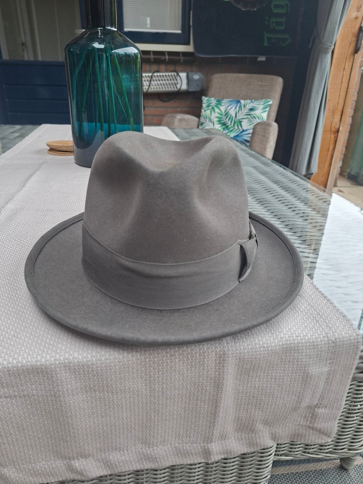 Mossant fedora hoed, Mossant, Verzenden, Hoed, 58 of 59 cm (L, 7¼ of ⅜ inch)