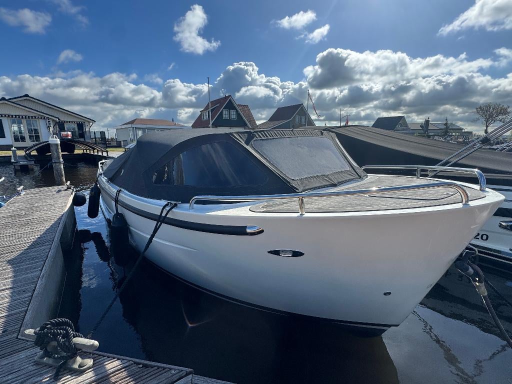 Primeur 710 met Suzuki 100 pk, Watersport en Boten, Ophalen, Zo goed als nieuw, Buitenboordmotor, Polyester