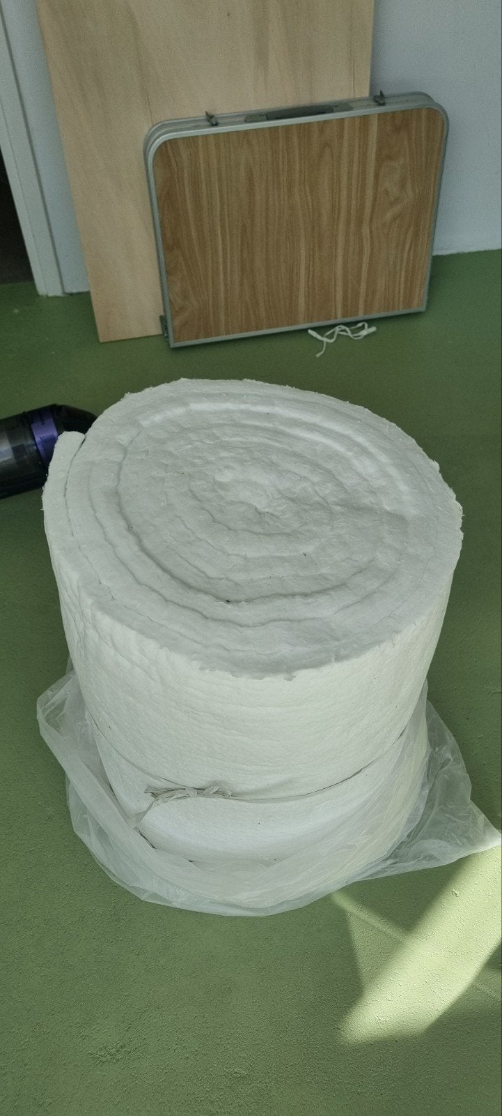 brandwerend isolatiemateriaal, Ophalen