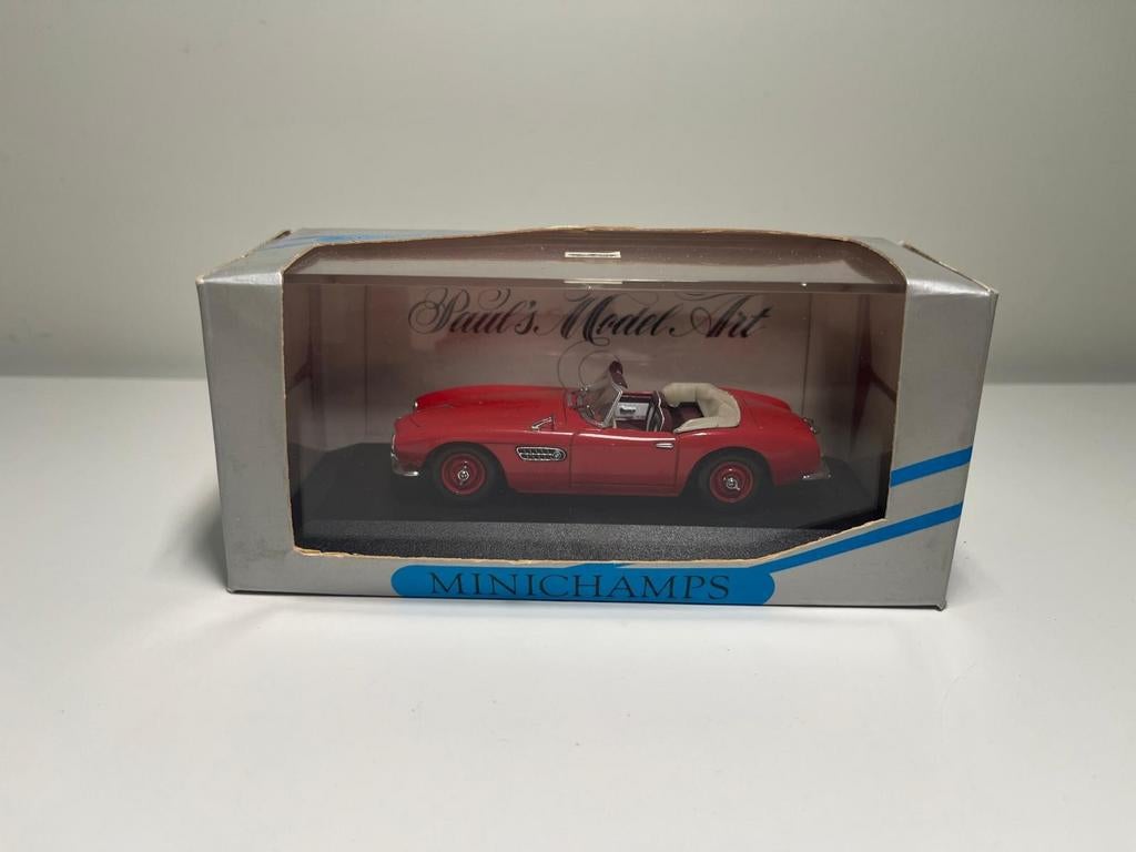 Minichamps BMW 507 cabrio 1:43, Auto, ., Ophalen of Verzenden, Zo goed als nieuw