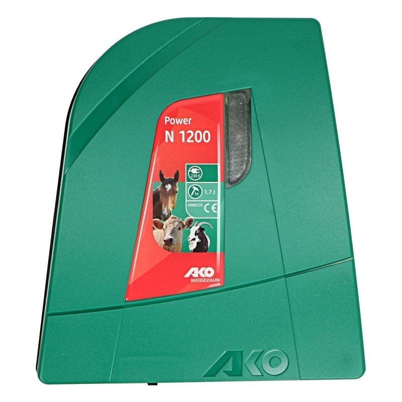 AKO Power N1200 lichtnetapparaat, 230V, Weidegang, 4 paarden of pony's of meer