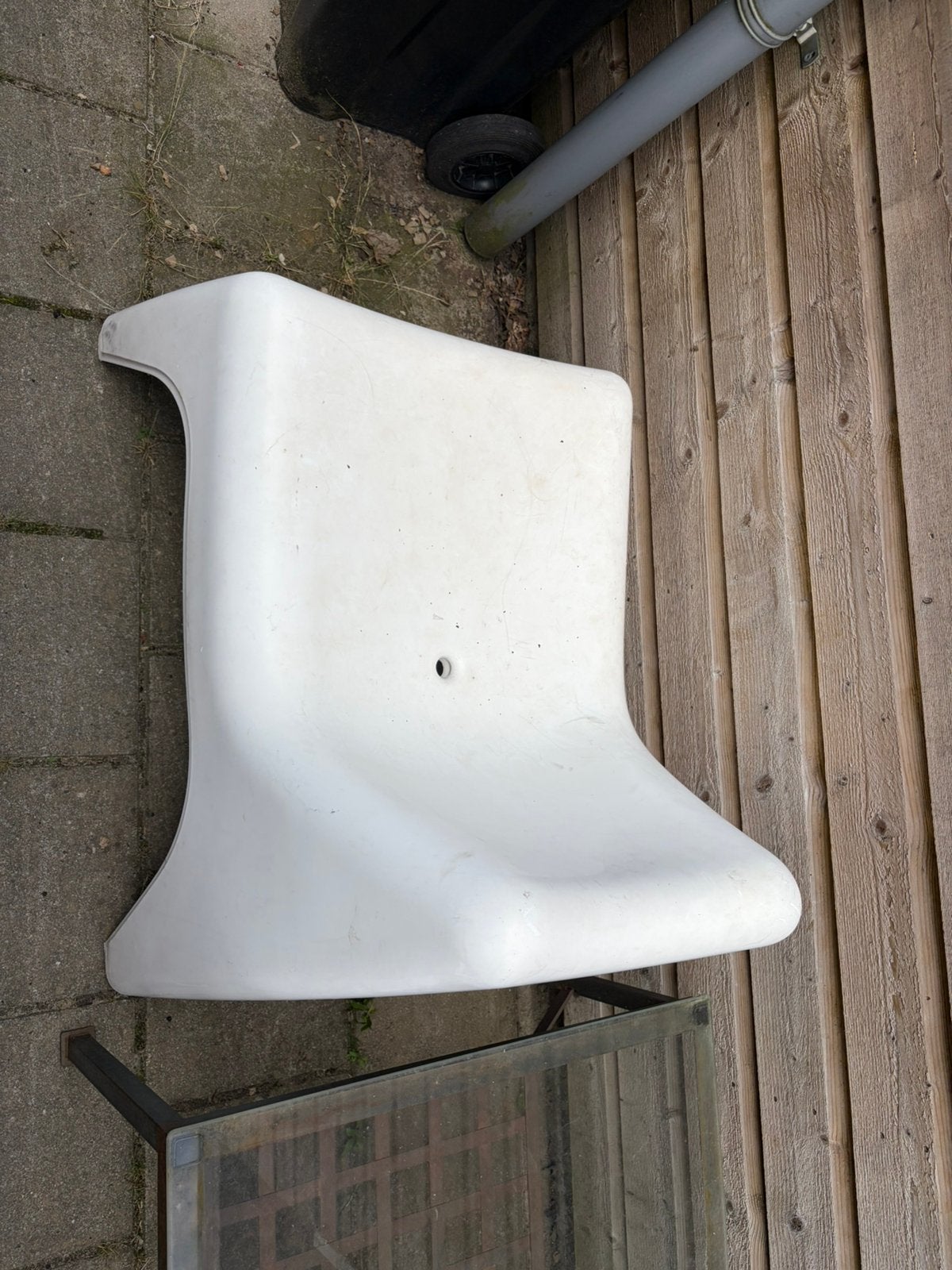 2 x ikea tuinstoel, Tuin en Terras, Ophalen, Gebruikt, Kunststof