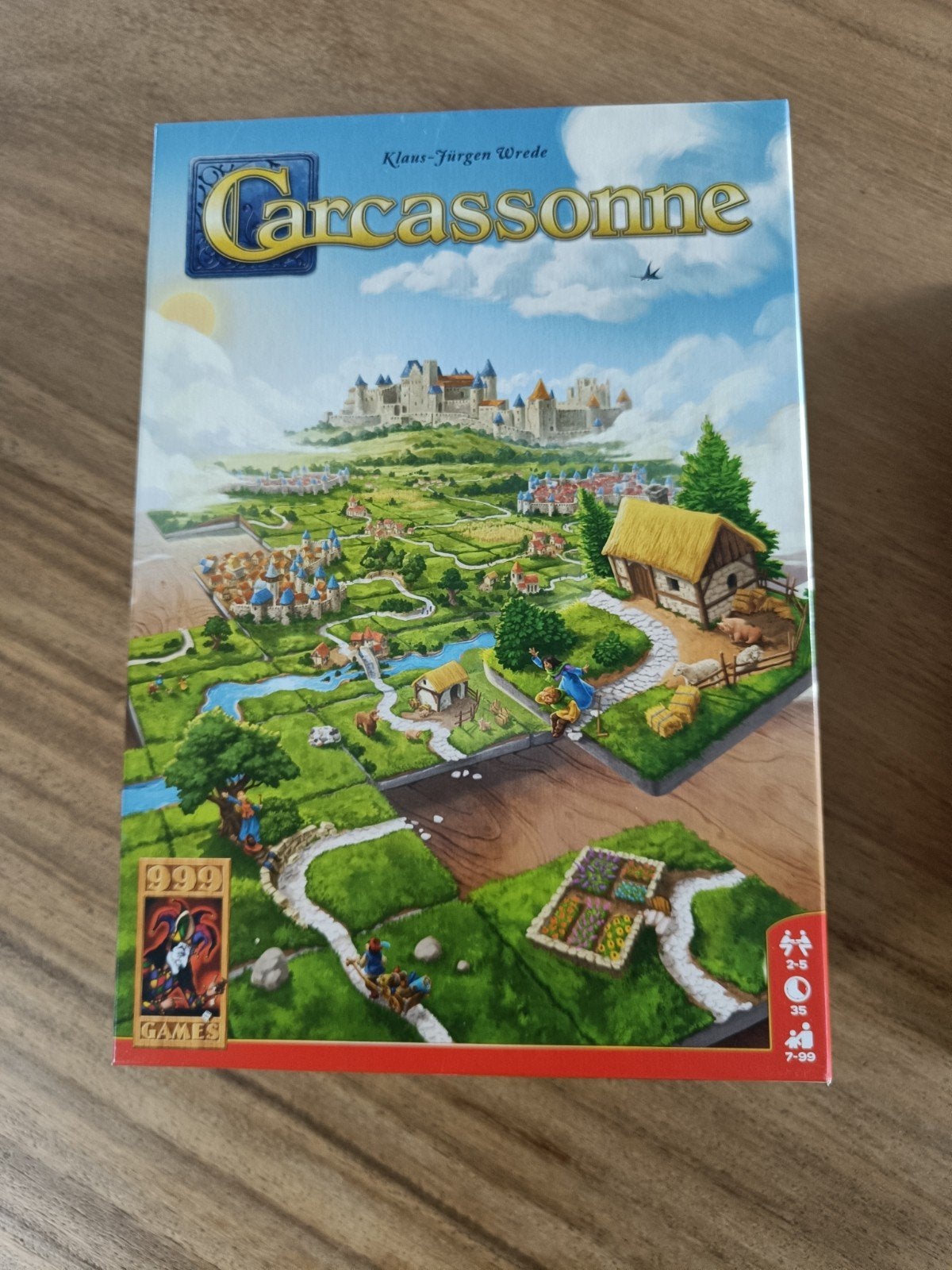 Carcassonne Bordspel - Klassiek Strategisch Spel, Hobby en Vrije tijd, Gezelschapsspellen | Bordspellen, Vijf spelers of meer
