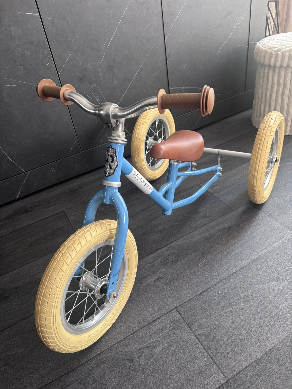 Veloretti Tricycle – Blue Yonder – verlaagd – compleet, Ophalen, Zo goed als nieuw, Minder dan 16 inch