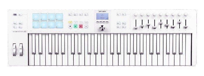 Arturia Keylab Essential MK3 61 Alpine White USB/MIDI, Muziek en Instrumenten, ., Nieuw, Ophalen of Verzenden, .